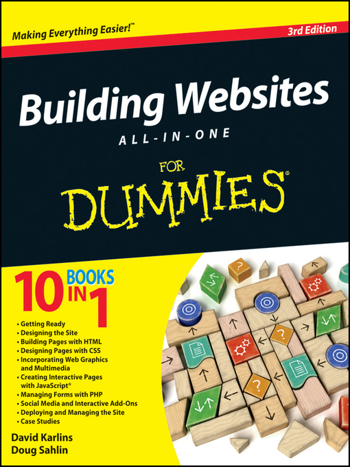 Title details for Building Websites All-in-One For Dummies by David Karlins - Available